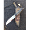 ТЕМНИЙ ЛОРД ІІ авторський ніж ручної роботи Alexknifemaker, сталь Elmax, 62 HRC